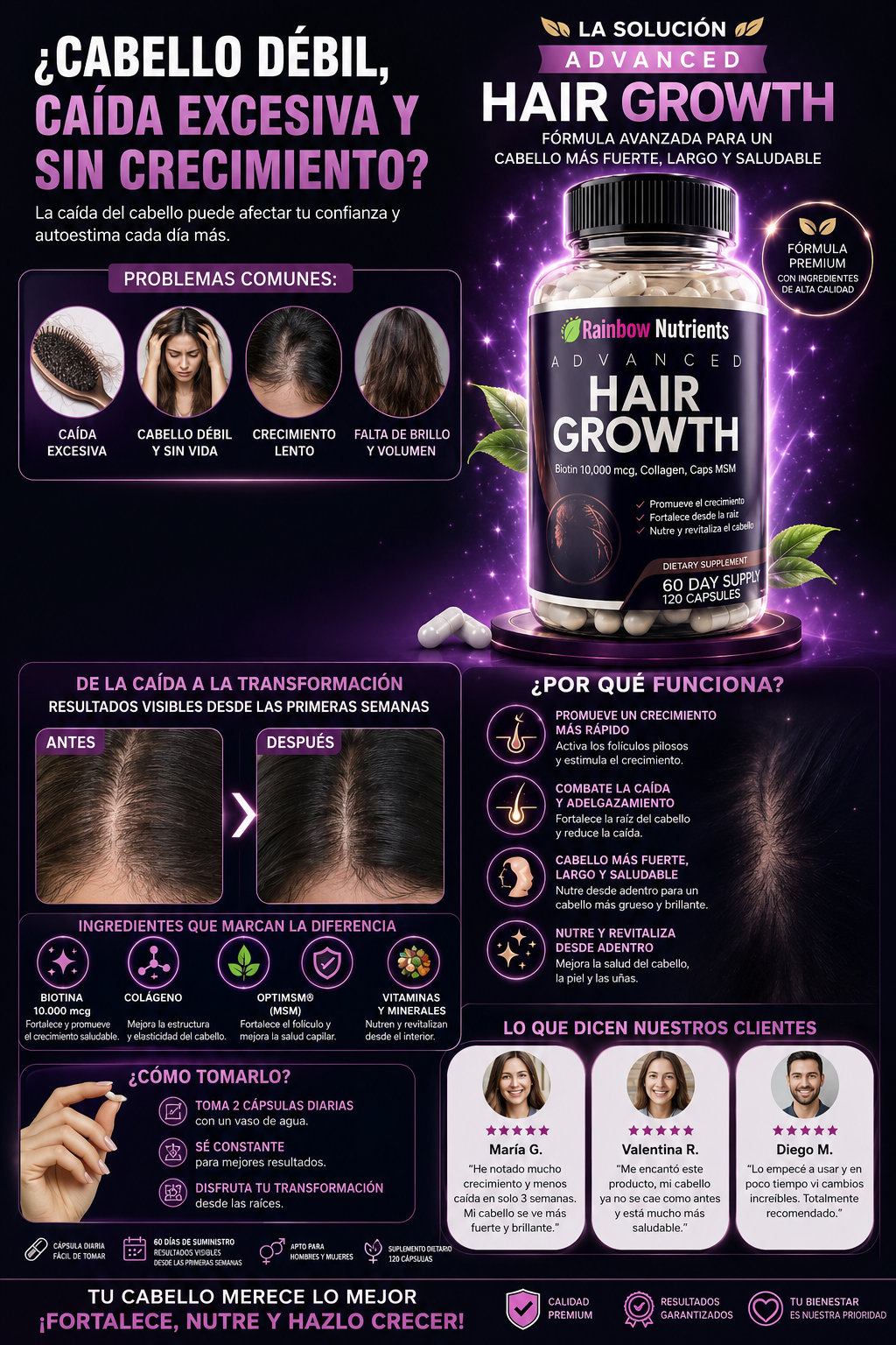 Hair Growth 120 Caps