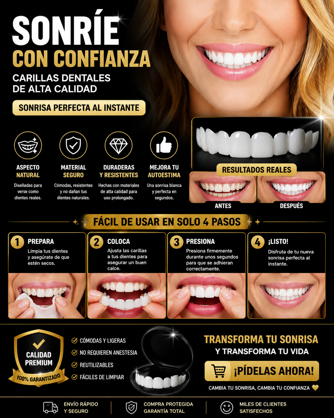 Carillas Dentales Cosmetica Snapon Smile