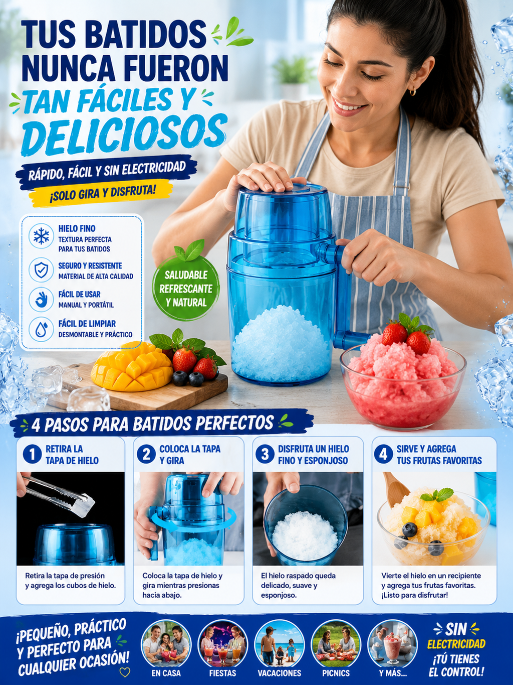TRITURADOR DE HIELO