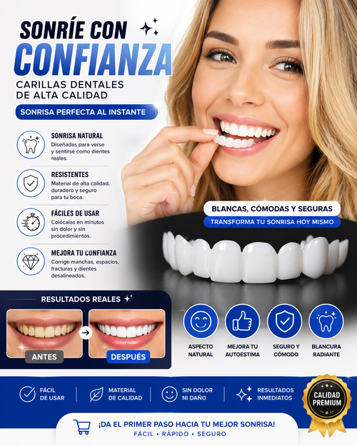 Carillas Dentales Cosmetica Snapon Smile