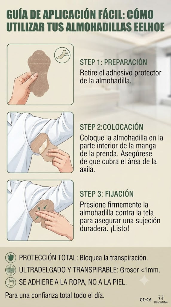 Parche Absorbente de Sudor