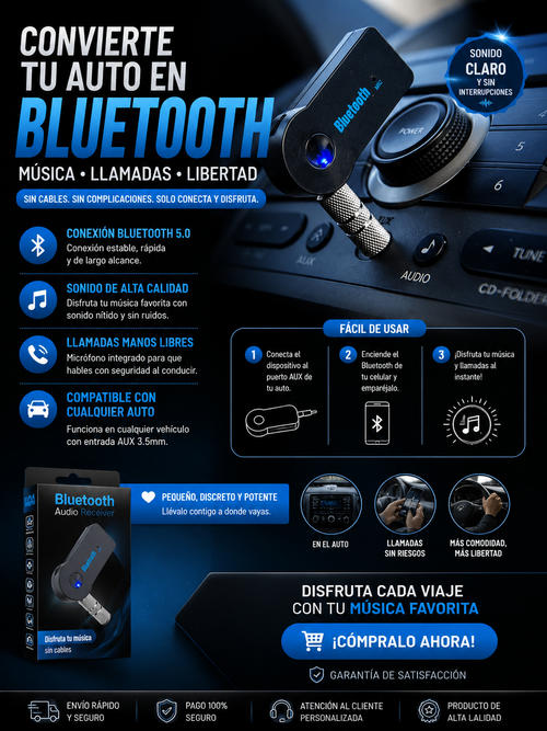 Adaptador De Bluetooth Universal
