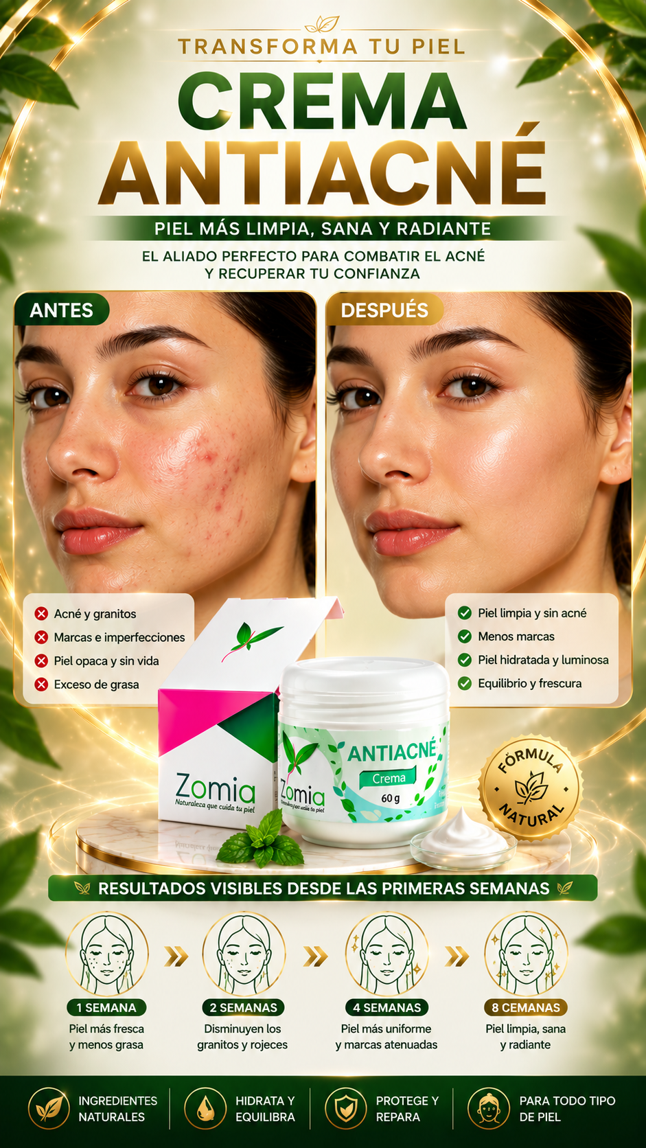 Zamia crema antiacne Original