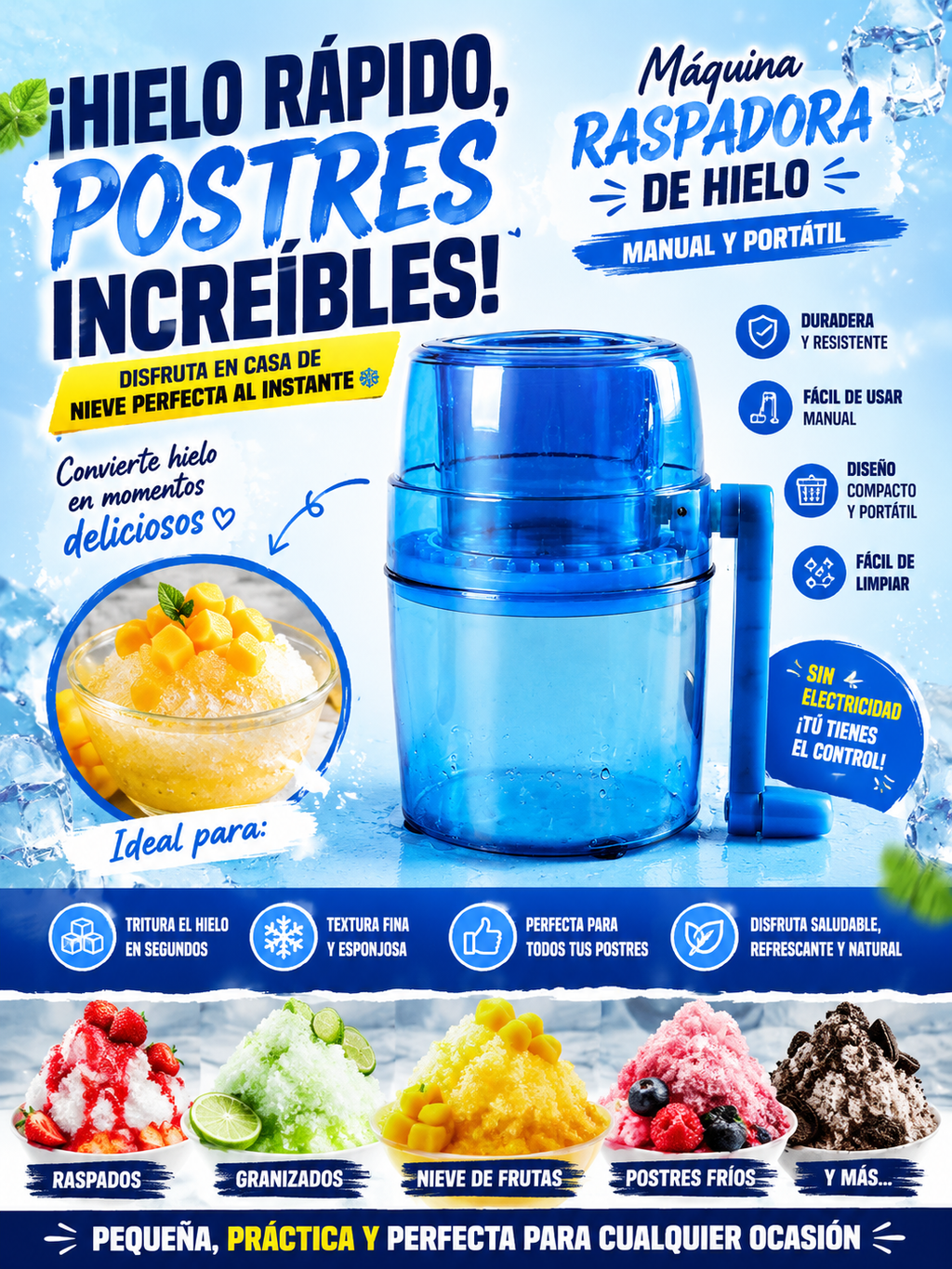 TRITURADOR DE HIELO