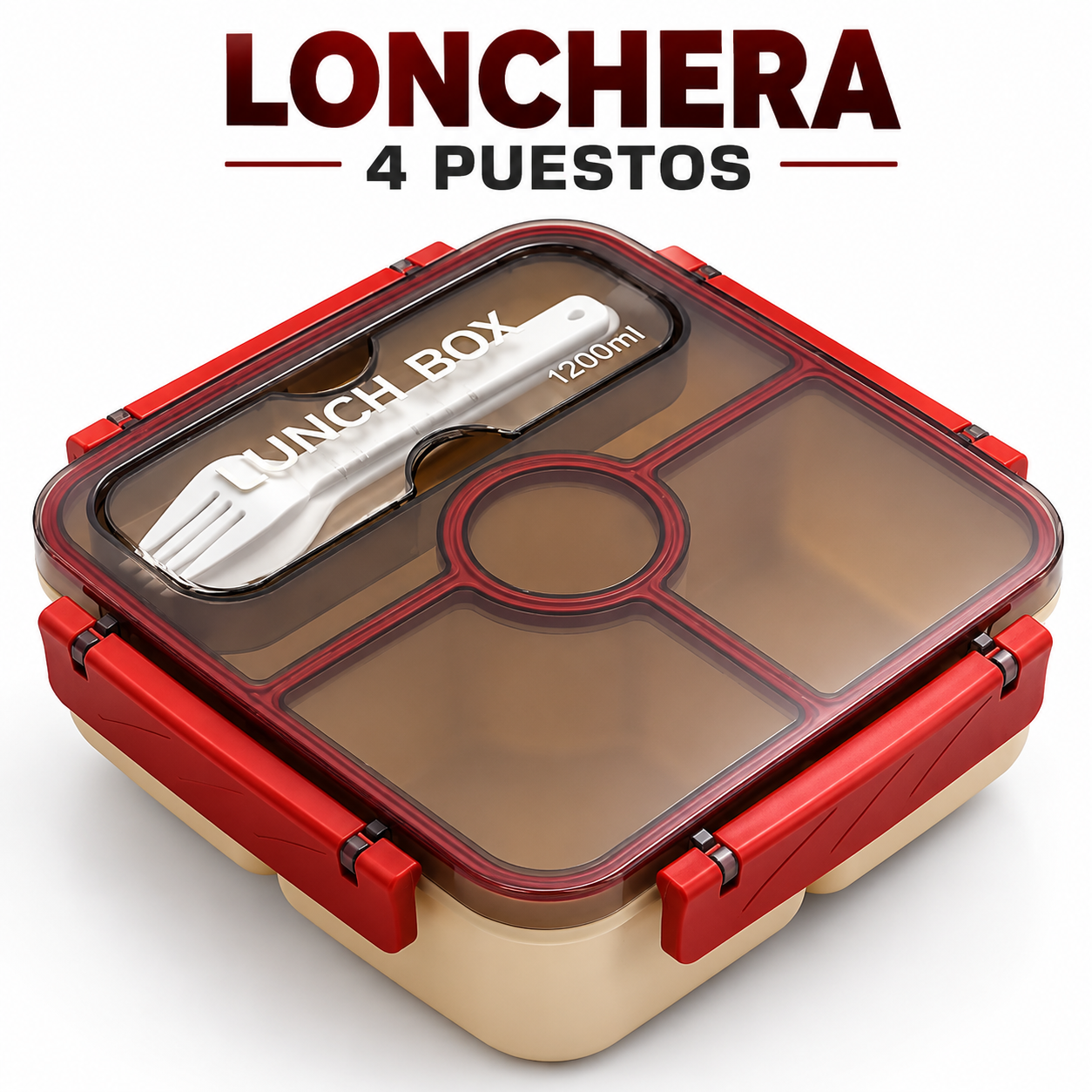 LONCHERA 4 PUESTOS