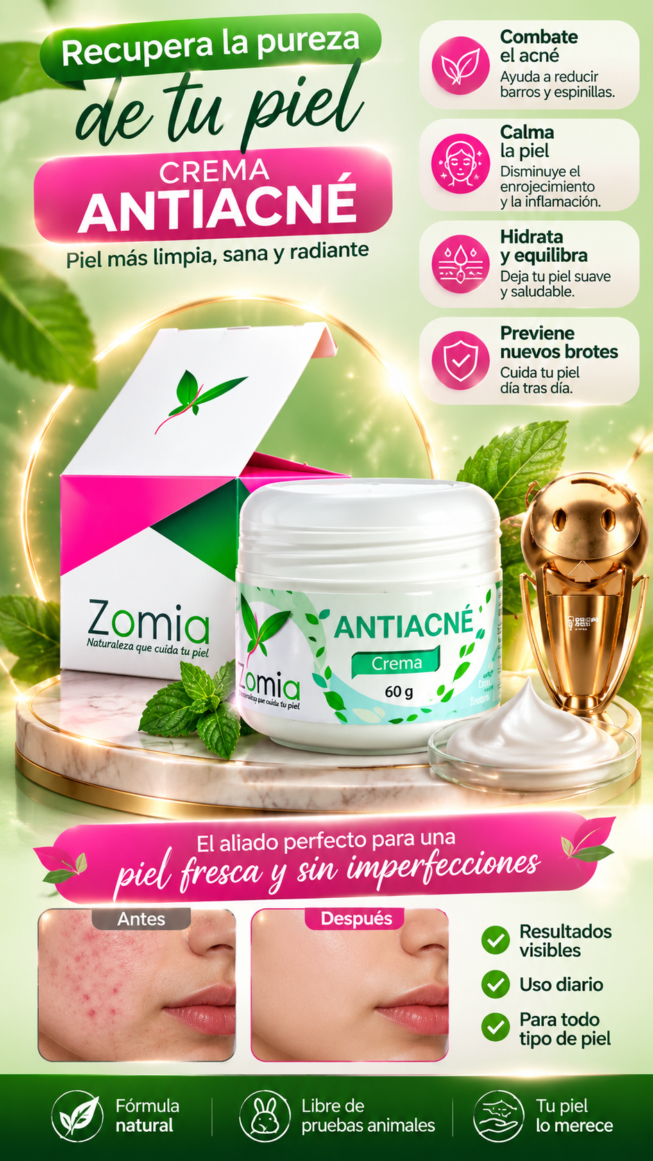 Zamia crema antiacne Original