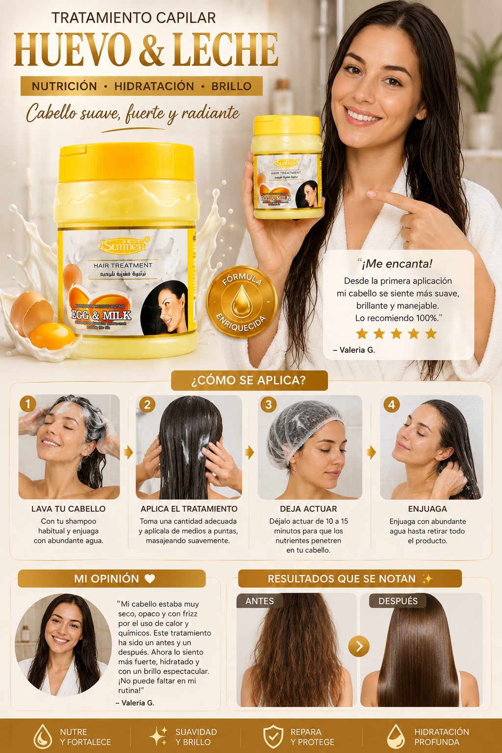 Tratamiento mascarilla capilar