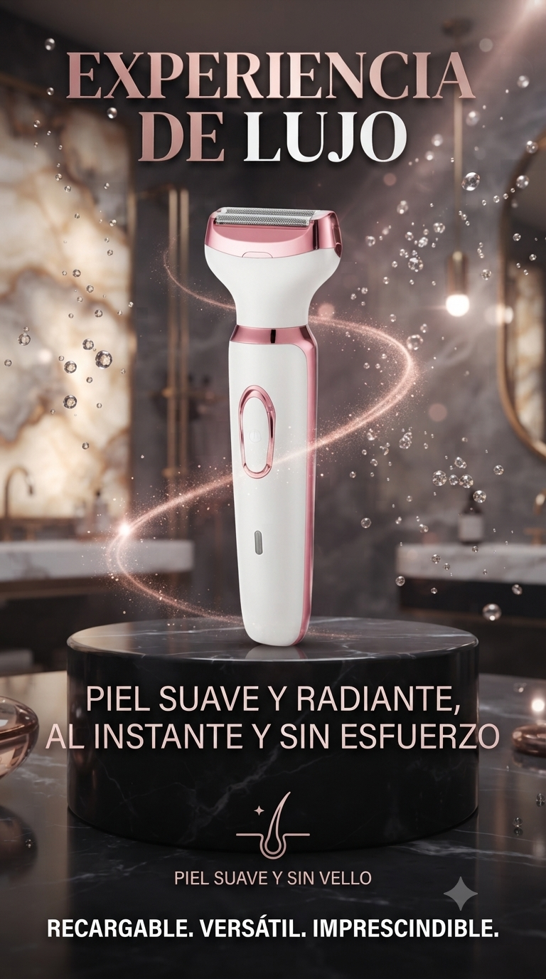 Máquina rasuradora para mujer inalámbric