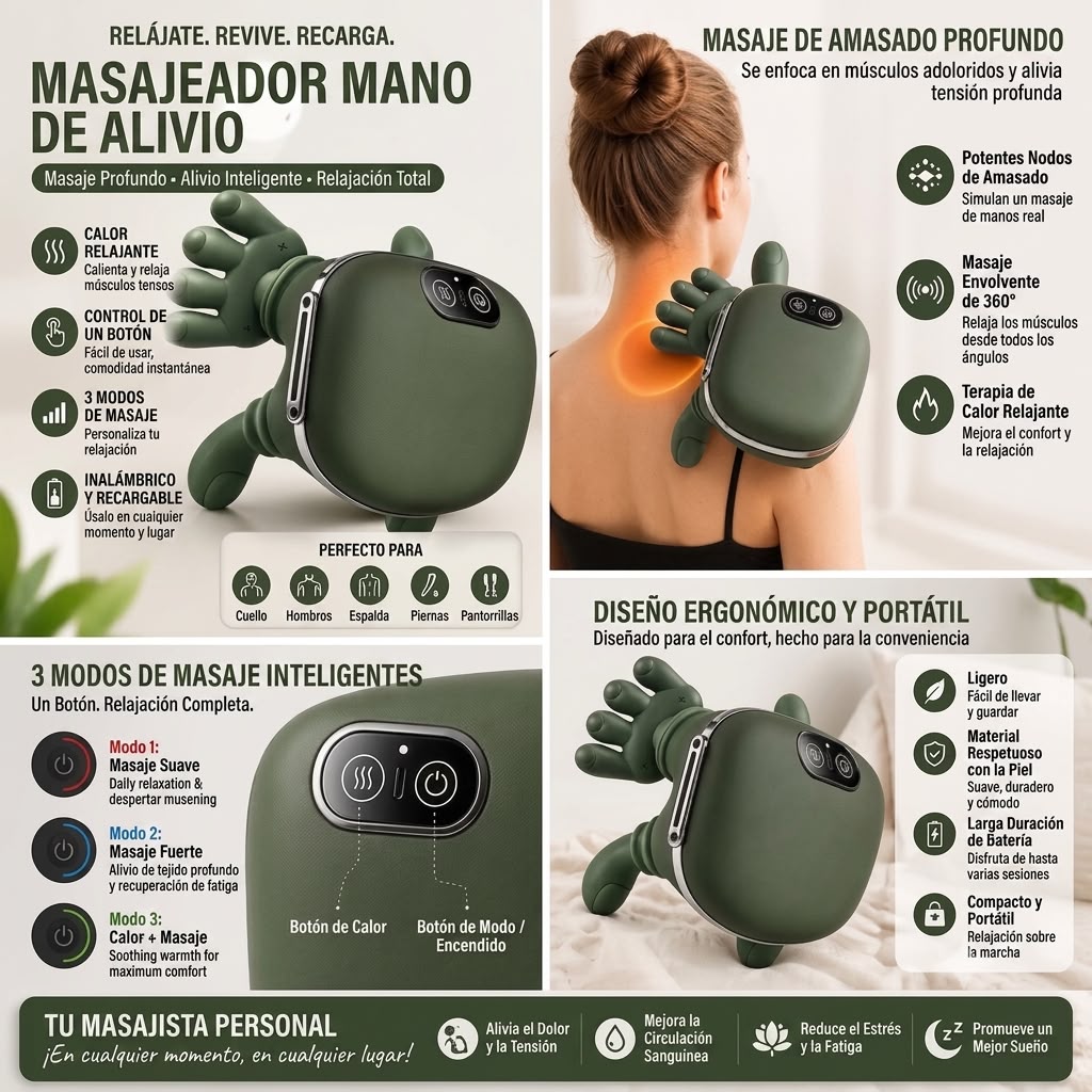 RELAX MANITOS MASAJEADOR PRO