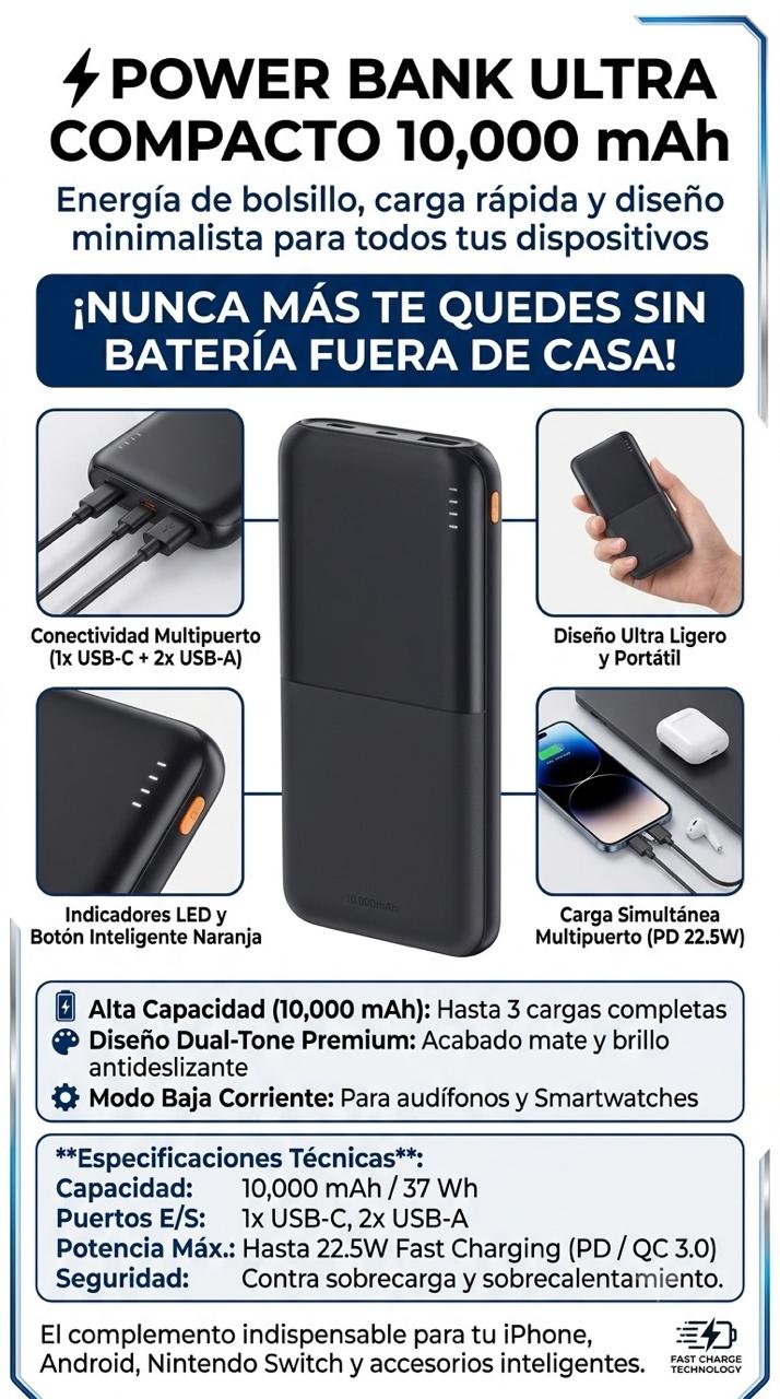 POWERBANK 10000 MAH