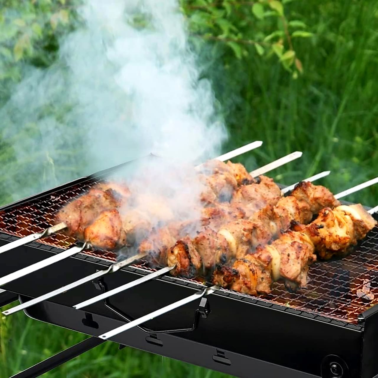 Parrilla Portatil Go y Maquina Selladora