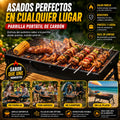 Parrilla Portatil Go y Maquina Selladora