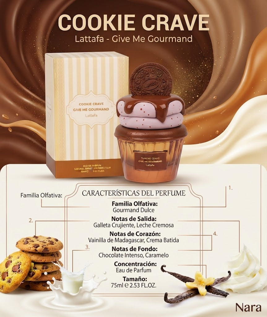 PERFUME COOKIE GRAVE DE LATTAFA
