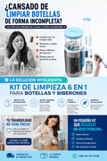 Kit de Limpieza de Botellas y Biberones