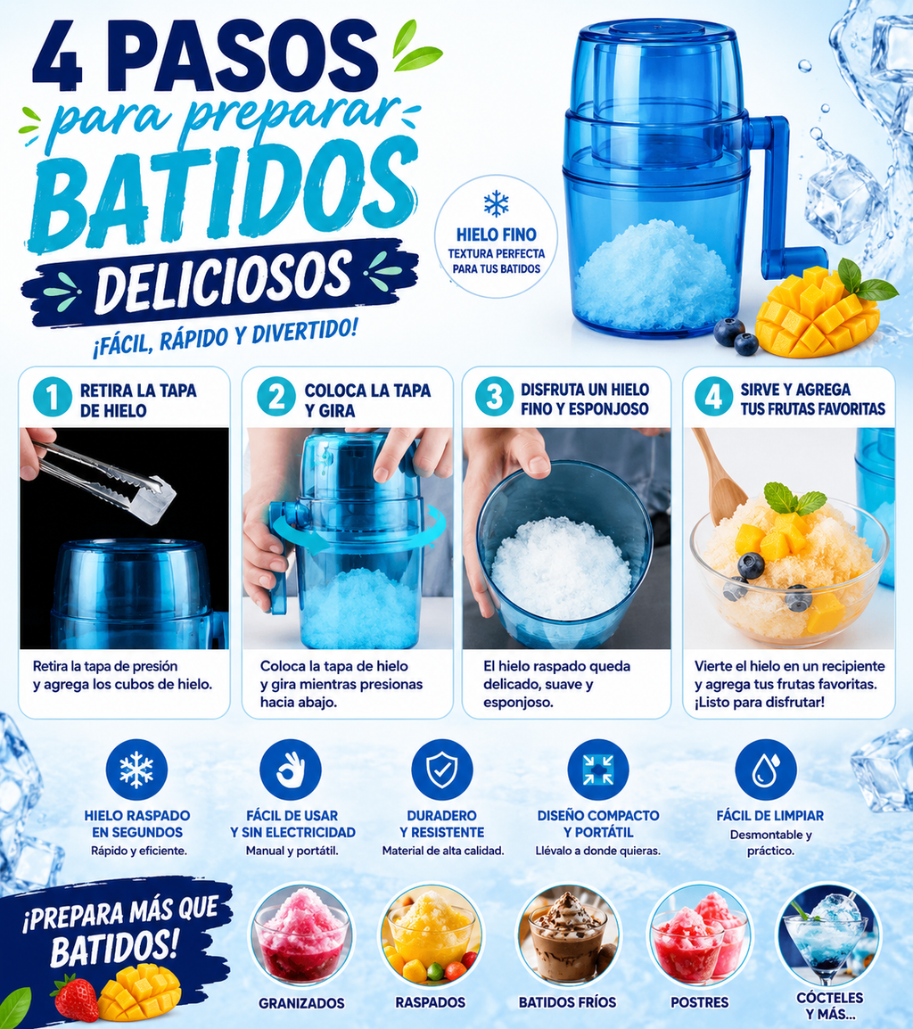 TRITURADOR DE HIELO