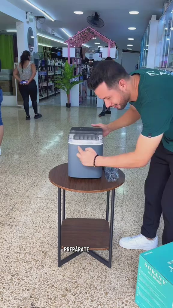 Maquina de hielo contenedor de hielo VIP