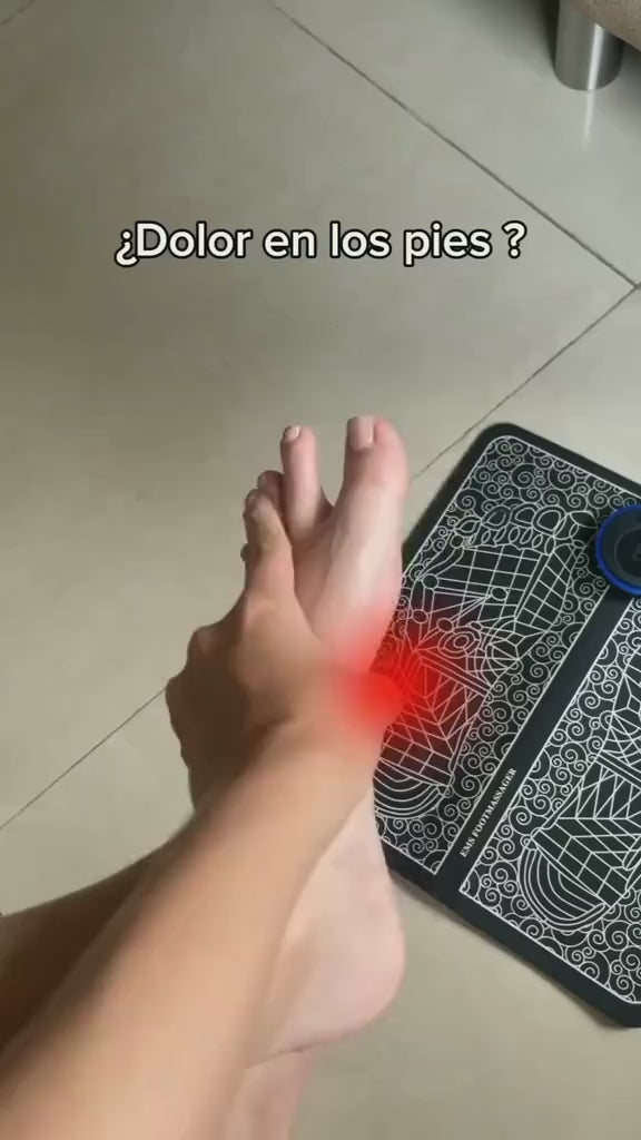 MASAJEADOR DE PIES PORTATIL RECARGABLE