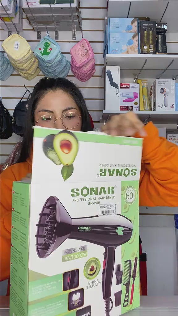 SECADORA SONAR 8 EN 1 DE AGUACATE